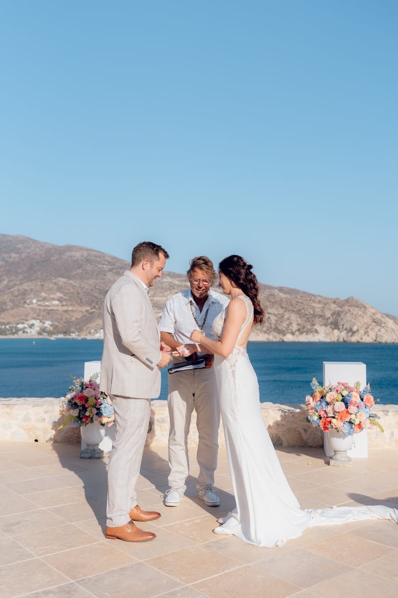 Rachel & Matt Wedding in Ios Island