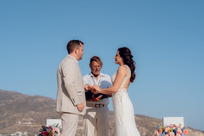 Rachel & Matt Wedding in Ios Island