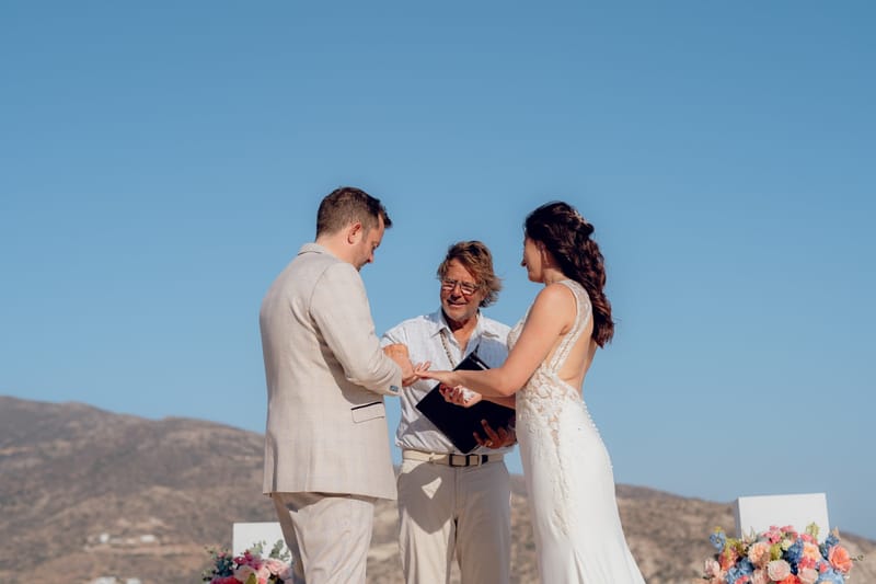 Rachel & Matt Wedding in Ios Island