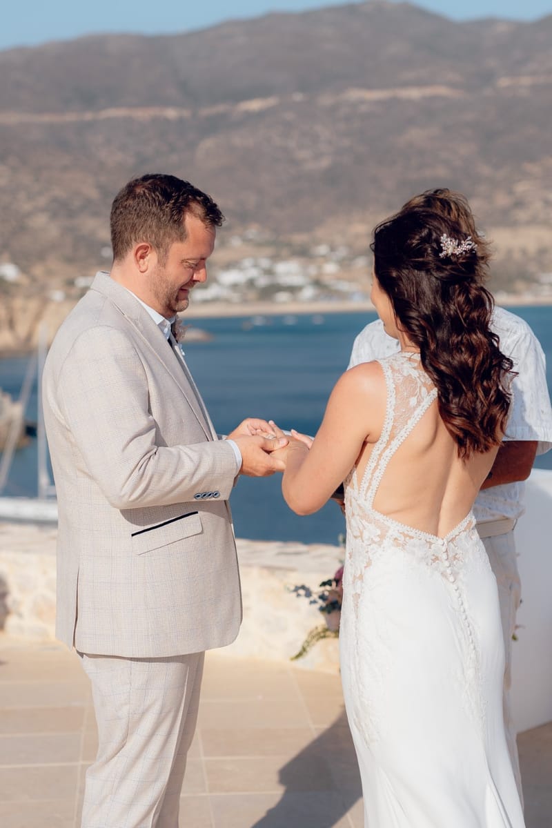 Rachel & Matt Wedding in Ios Island