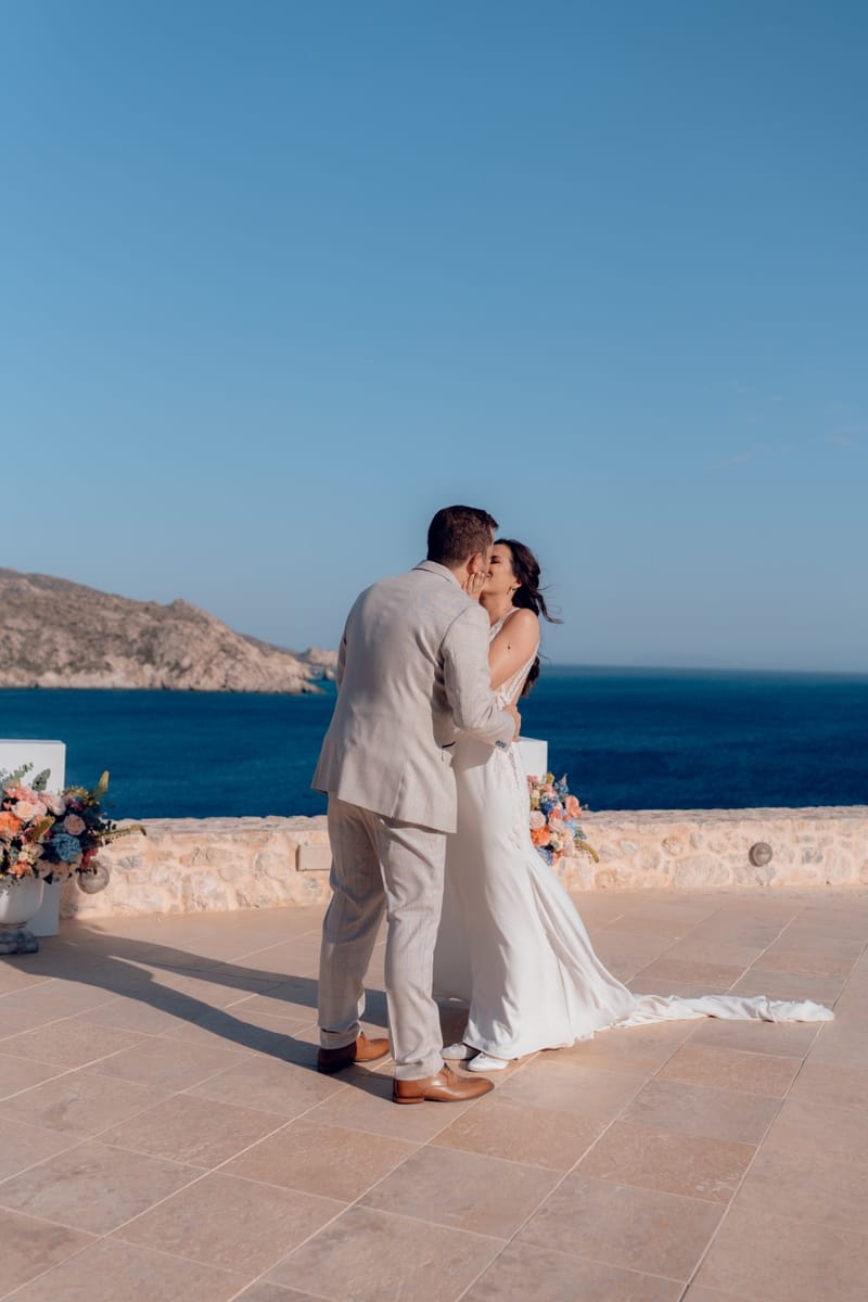 Rachel & Matt Wedding in Ios Island