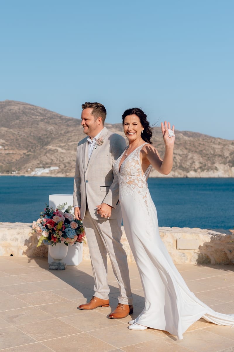Rachel & Matt Wedding in Ios Island