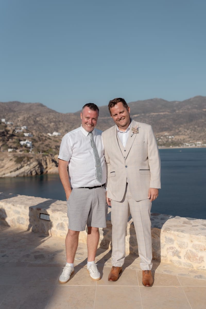 Rachel & Matt Wedding in Ios Island