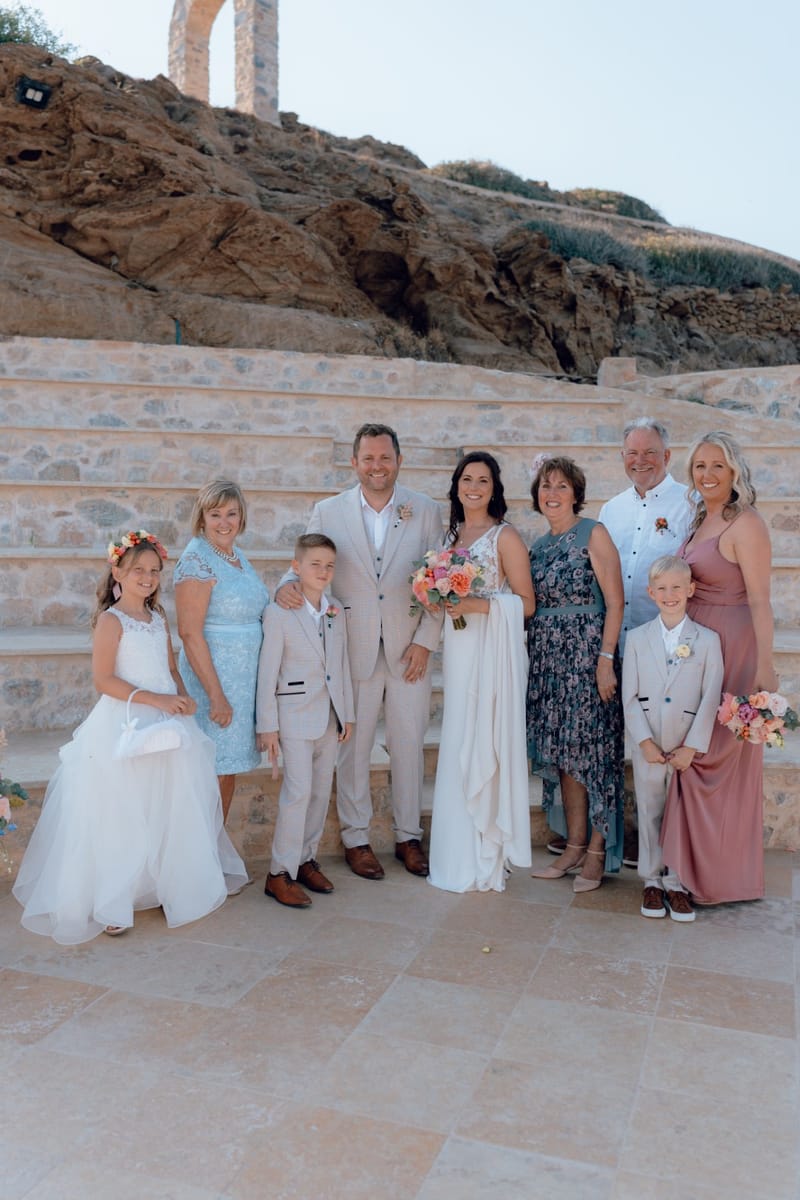 Rachel & Matt Wedding in Ios Island