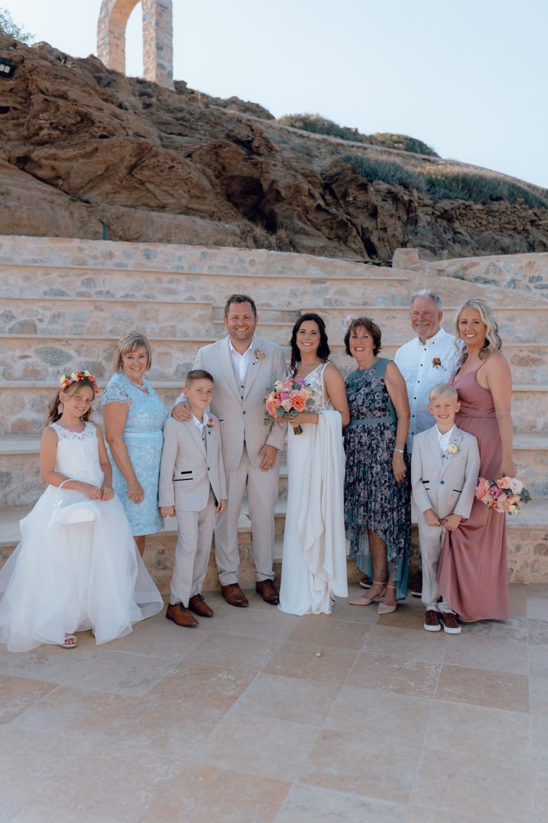 Rachel & Matt Wedding in Ios Island