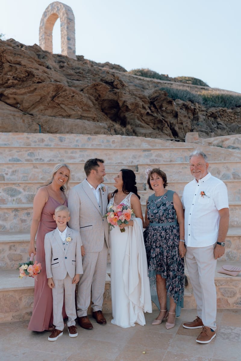 Rachel & Matt Wedding in Ios Island