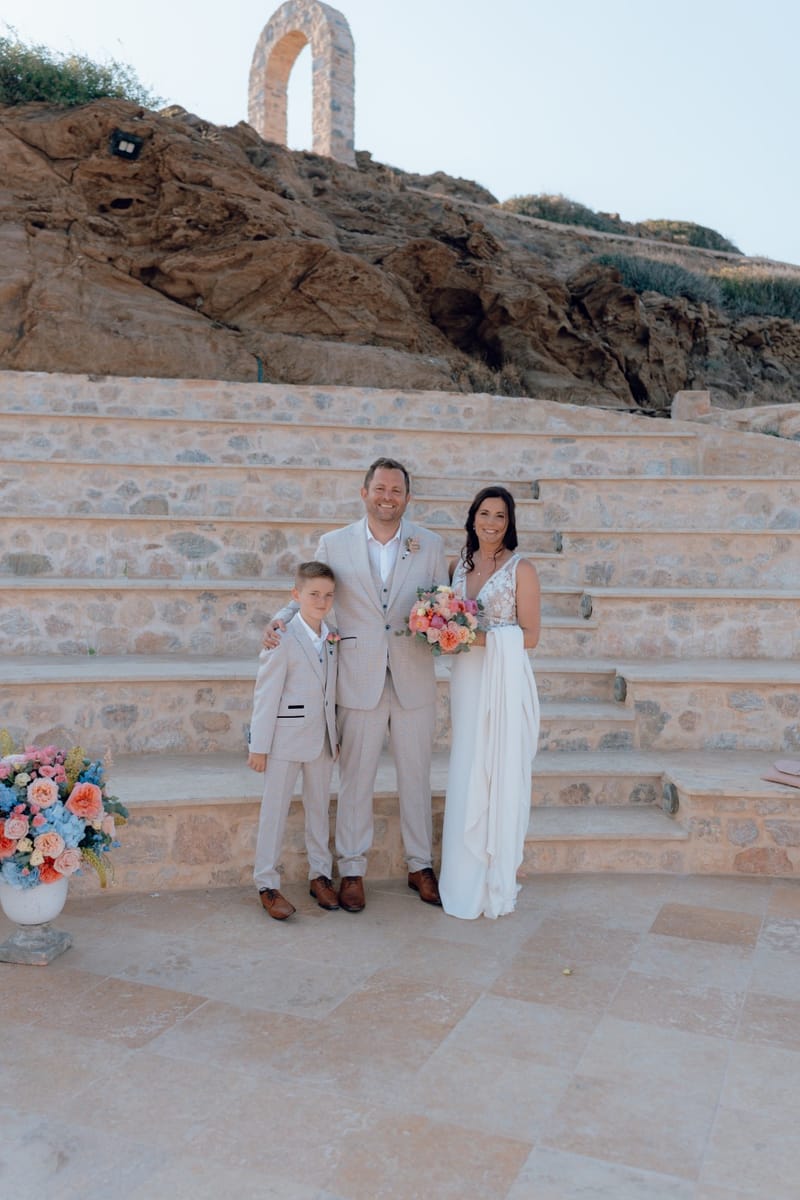 Rachel & Matt Wedding in Ios Island