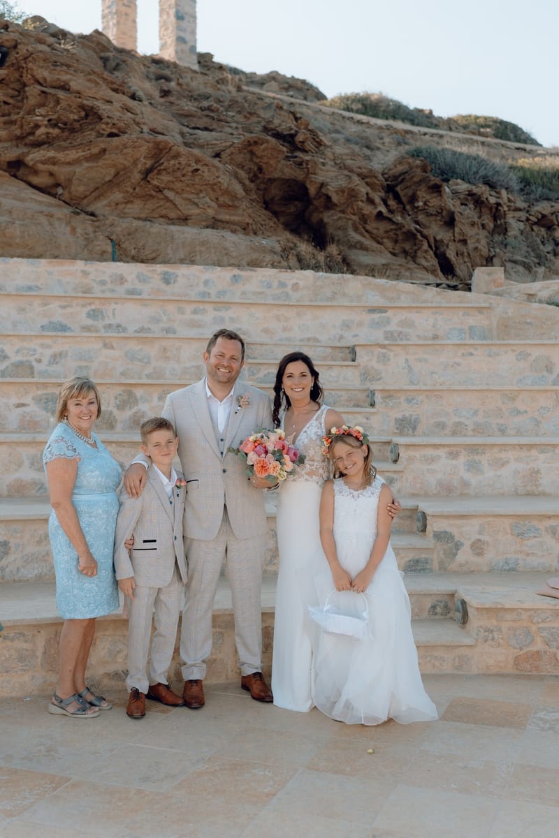 Rachel & Matt Wedding in Ios Island