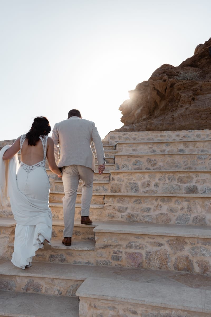 Rachel & Matt Wedding in Ios Island