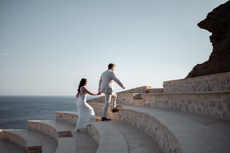 Rachel & Matt Wedding in Ios Island