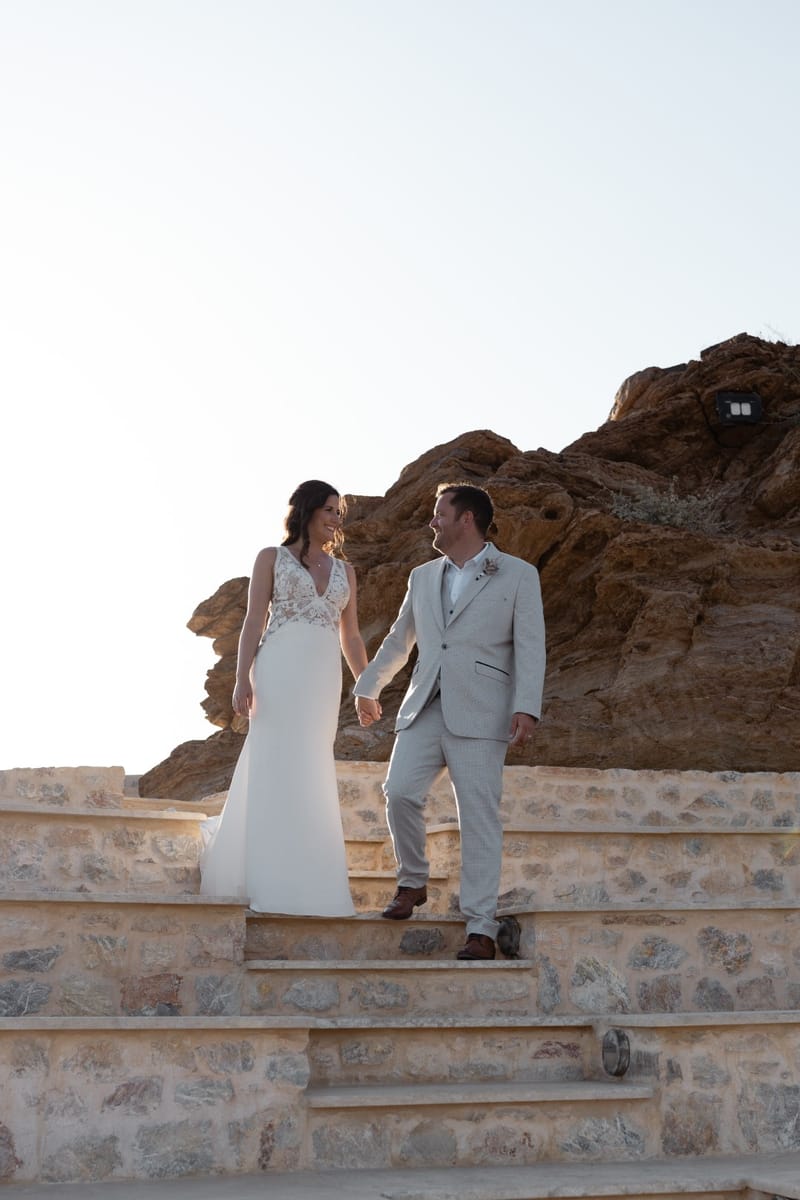 Rachel & Matt Wedding in Ios Island
