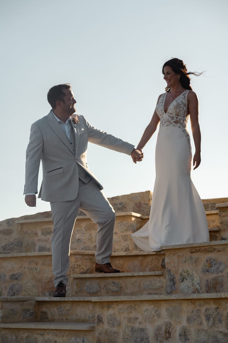 Rachel & Matt Wedding in Ios Island