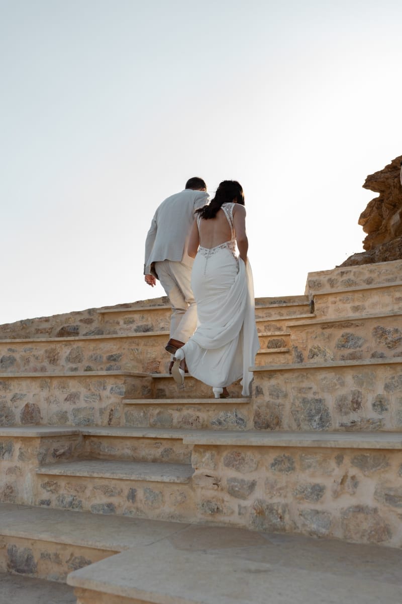 Rachel & Matt Wedding in Ios Island