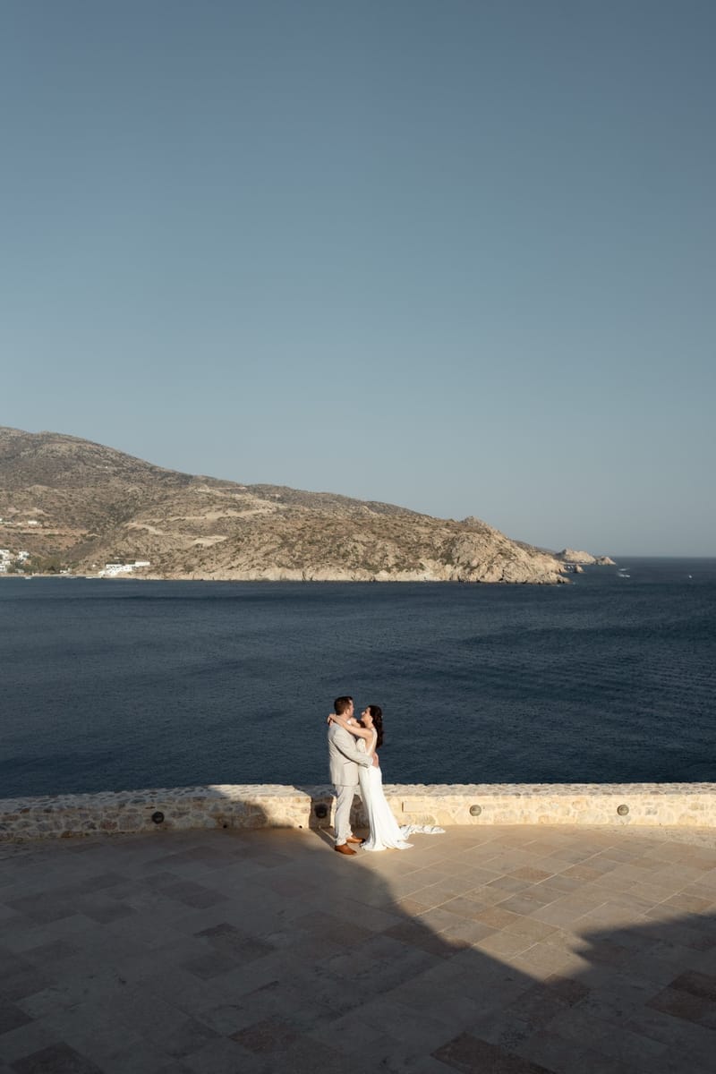 Rachel & Matt Wedding in Ios Island