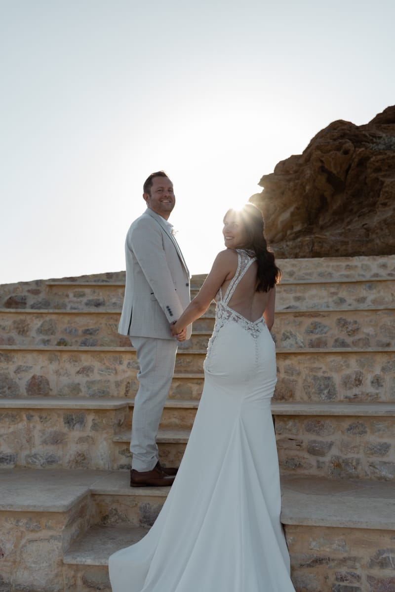 Rachel & Matt Wedding in Ios Island