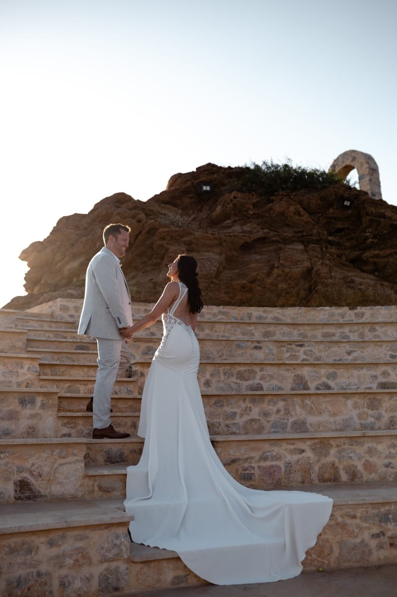 Rachel & Matt Wedding in Ios Island