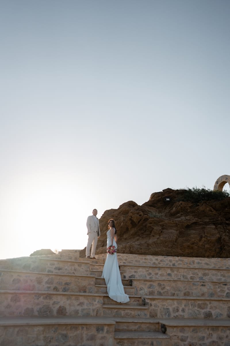Rachel & Matt Wedding in Ios Island