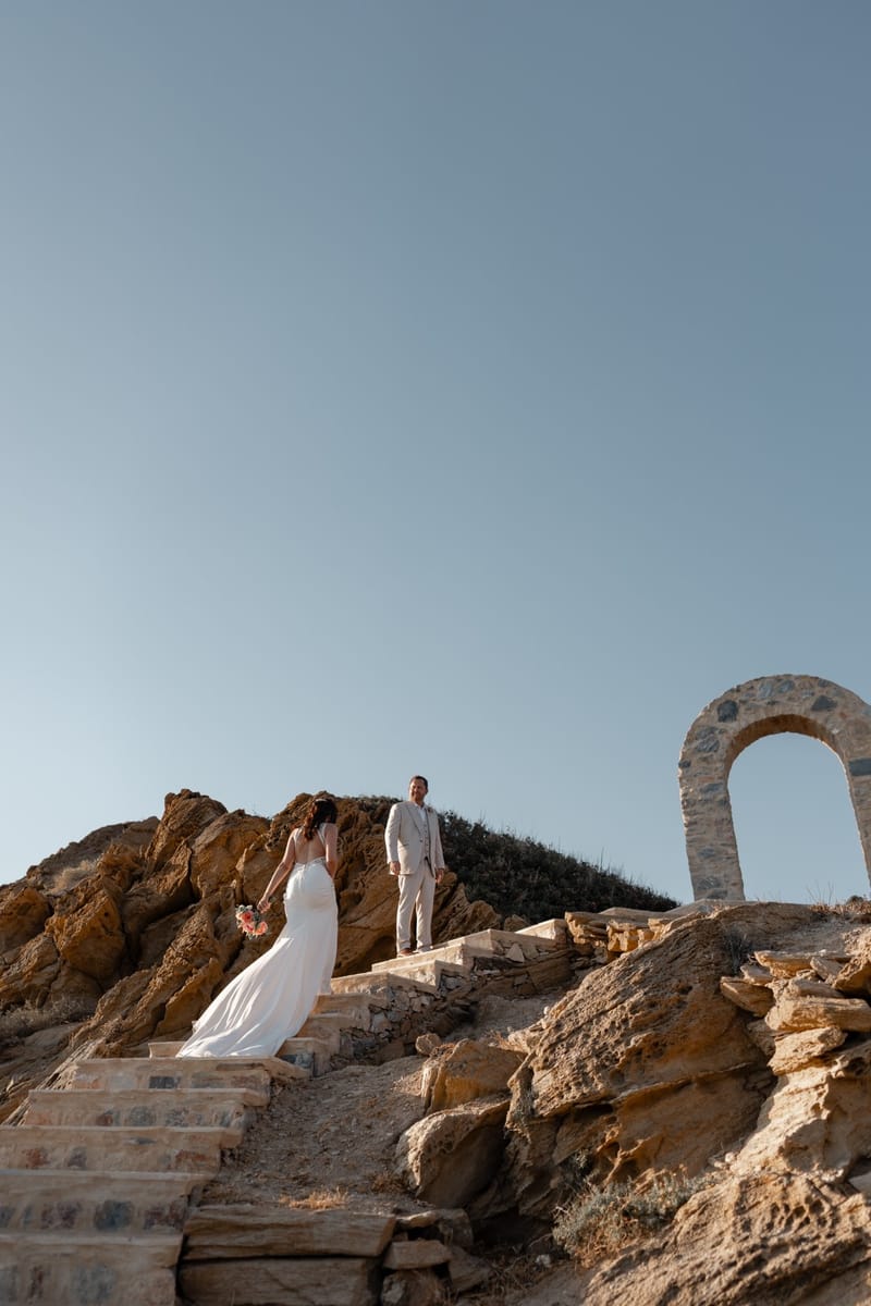 Rachel & Matt Wedding in Ios Island