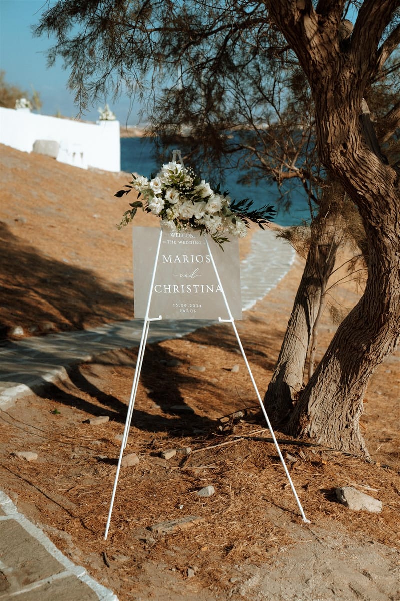Christina & Marios Wedding in Paros Island