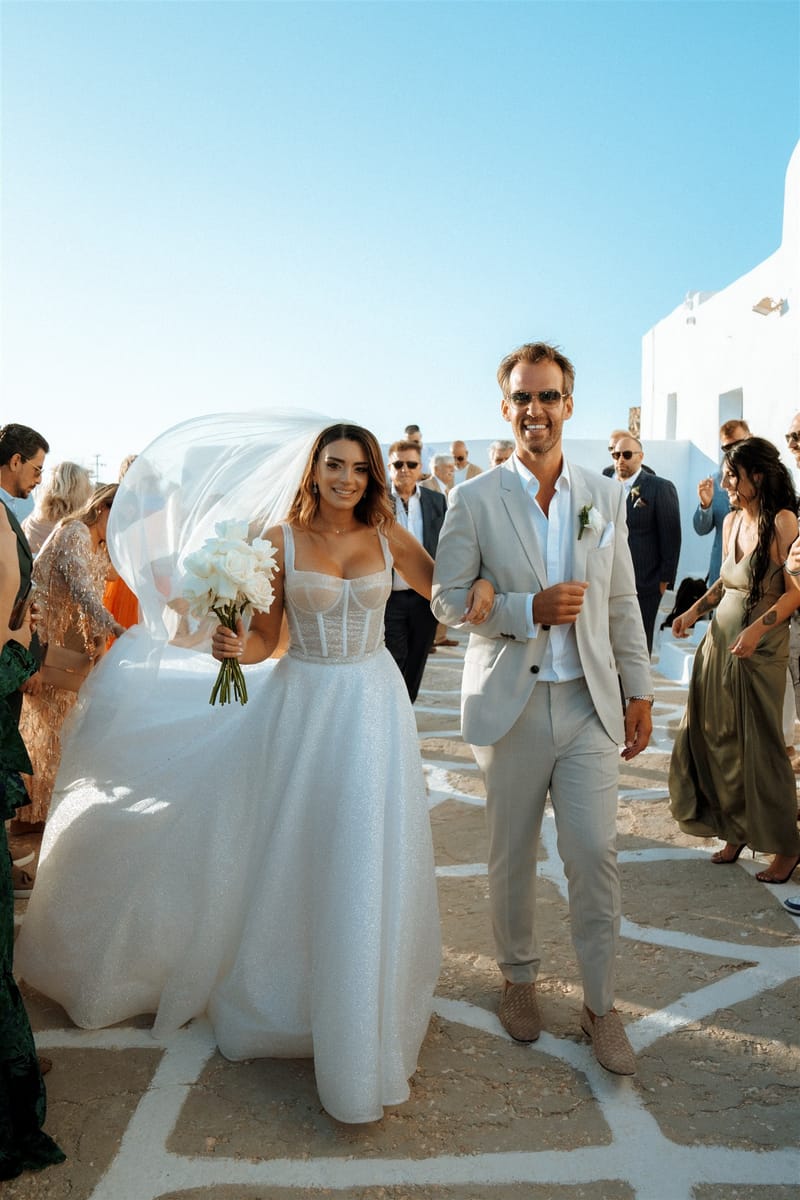 Christina & Marios Wedding in Paros Island