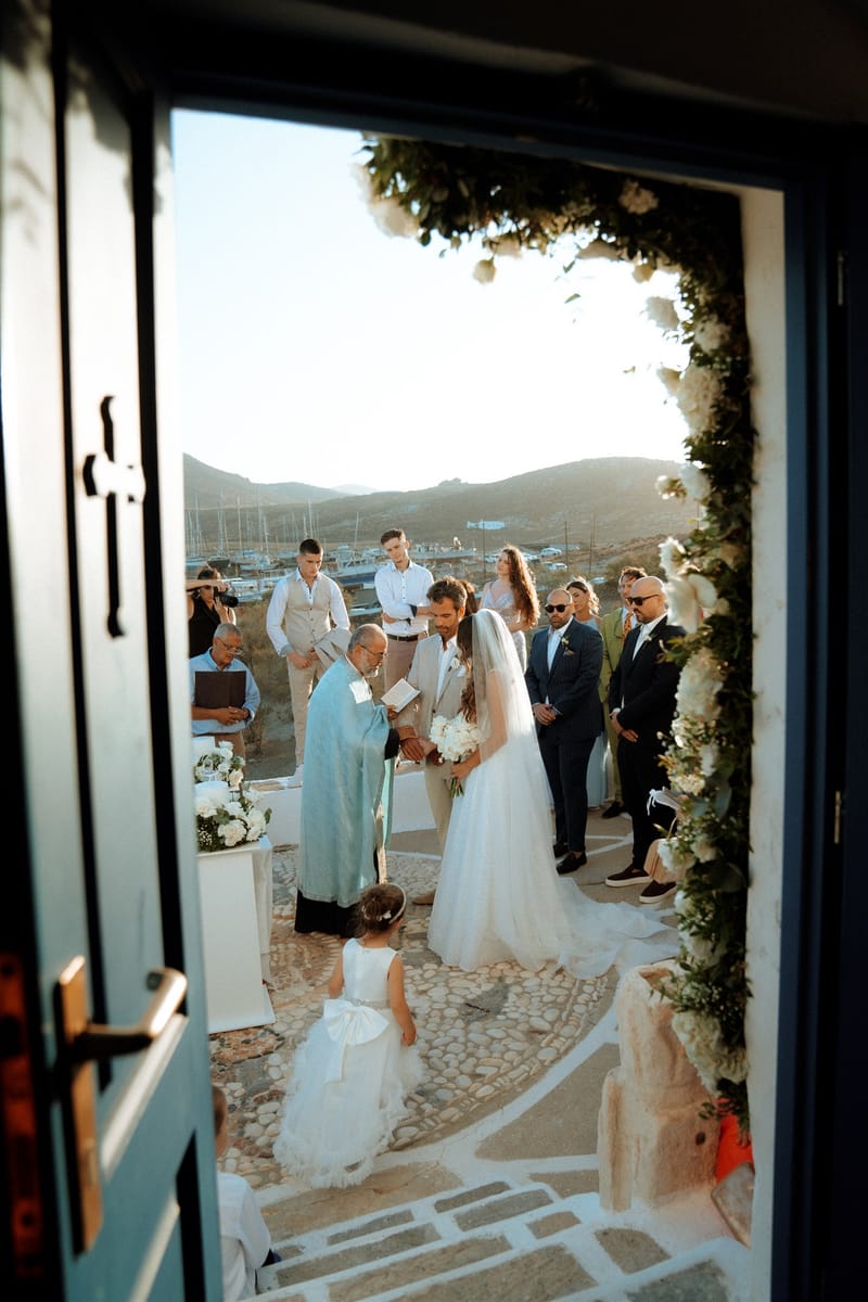 Christina & Marios Wedding in Paros Island