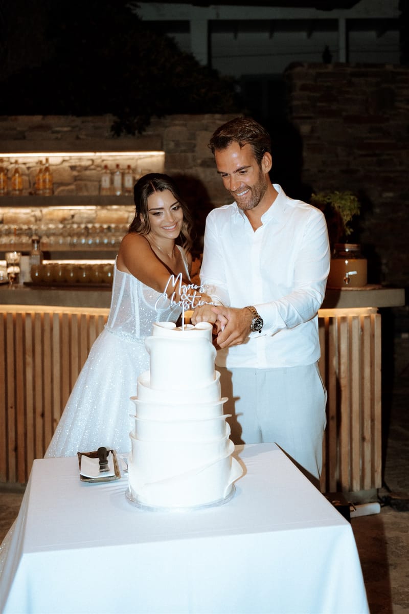 Christina & Marios Wedding in Paros Island