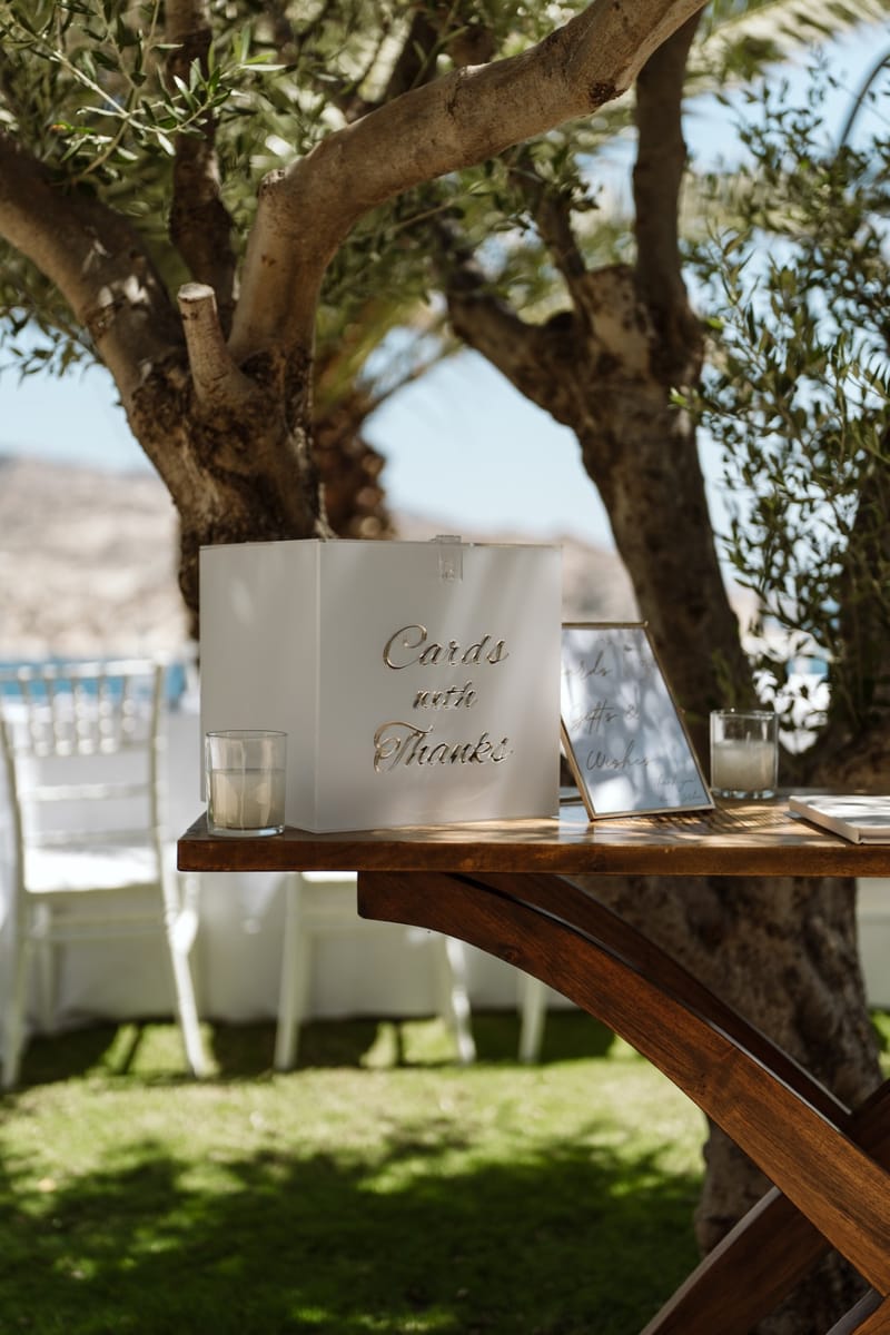 Reni & Jordan Wedding at the Cycladic Gem Villa Ios