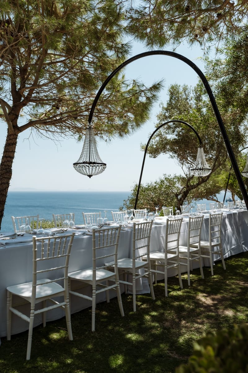 Reni & Jordan Wedding at the Cycladic Gem Villa Ios