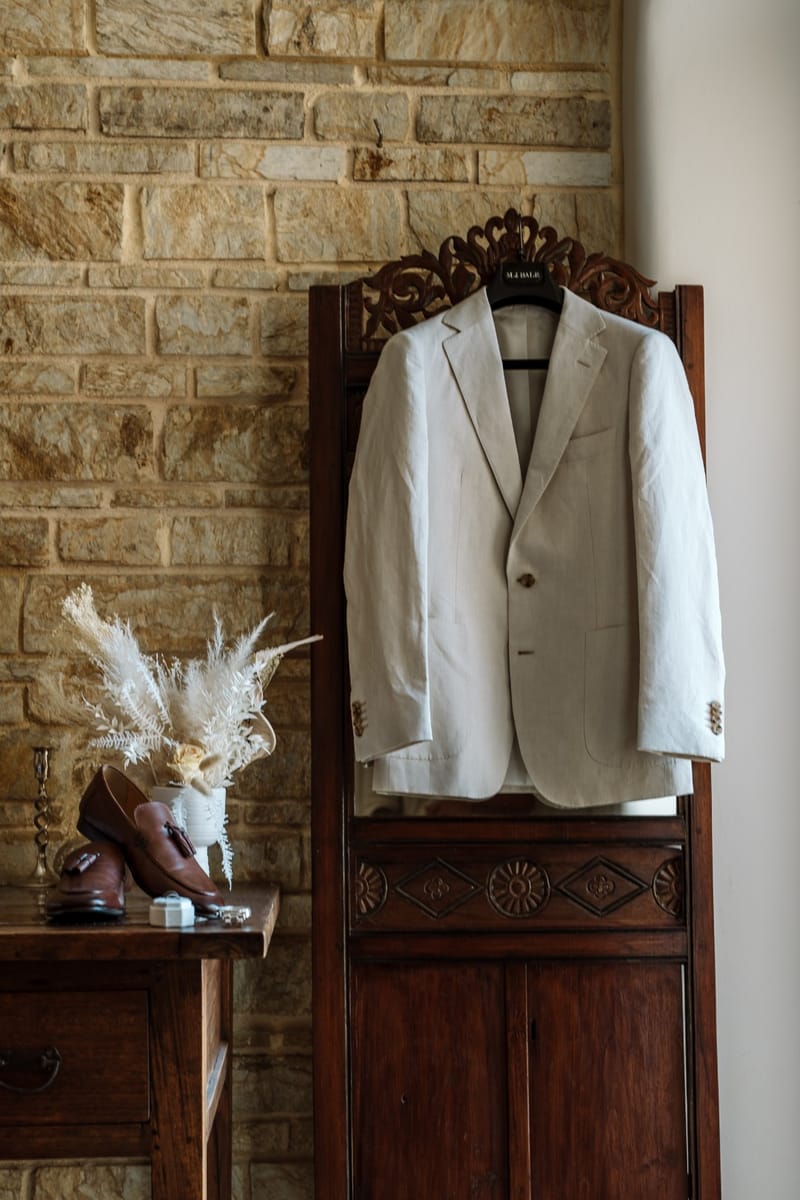 Reni & Jordan Wedding at the Cycladic Gem Villa Ios