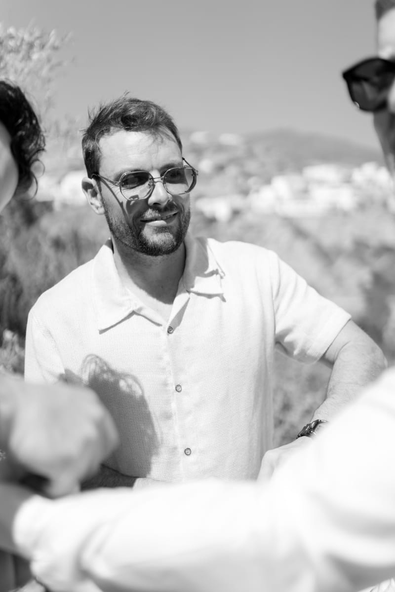 Reni & Jordan Wedding at the Cycladic Gem Villa Ios