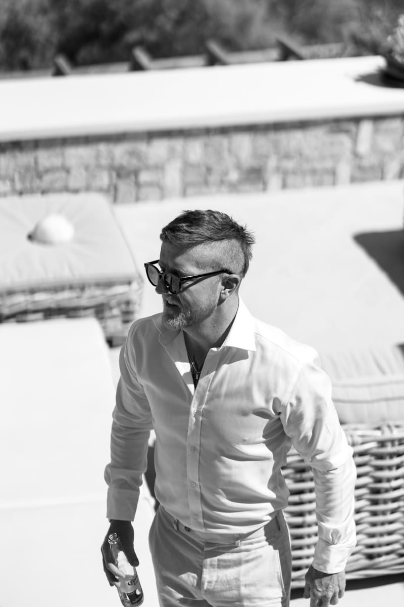 Reni & Jordan Wedding at the Cycladic Gem Villa Ios