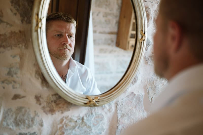 Reni & Jordan Wedding at the Cycladic Gem Villa Ios