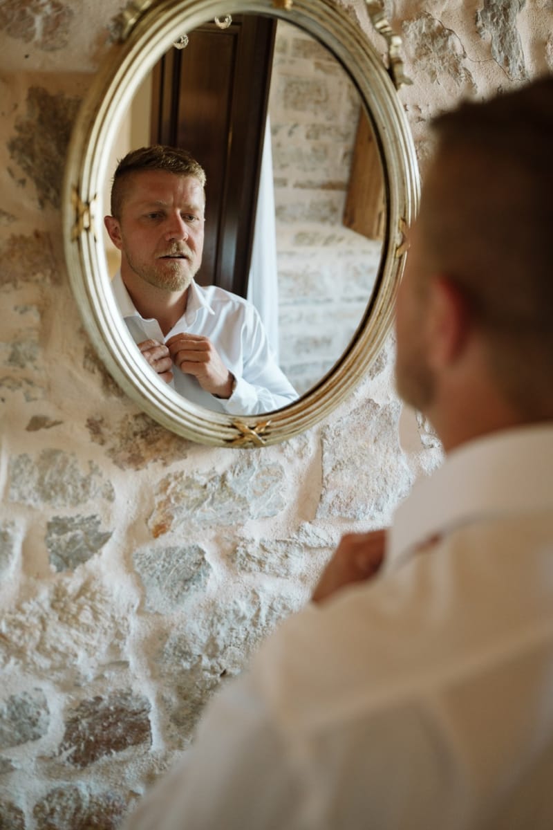 Reni & Jordan Wedding at the Cycladic Gem Villa Ios