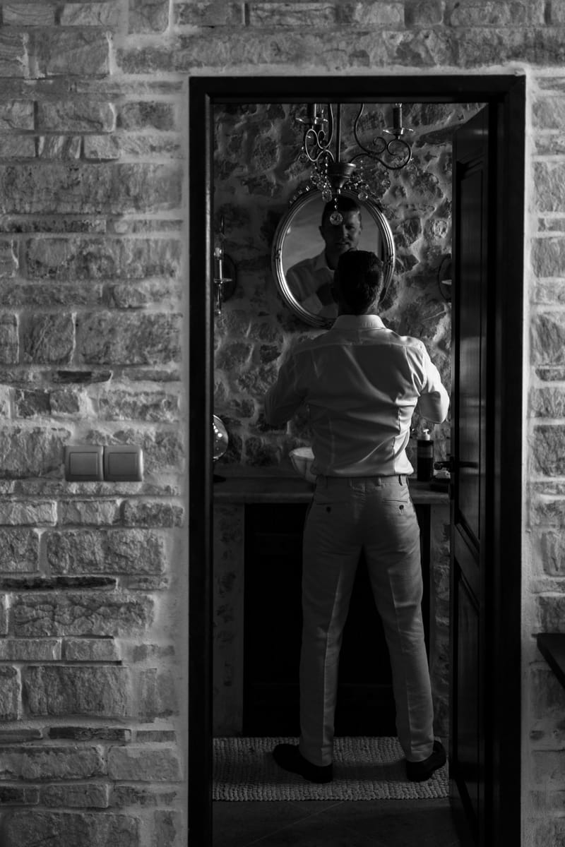 Reni & Jordan Wedding at the Cycladic Gem Villa Ios