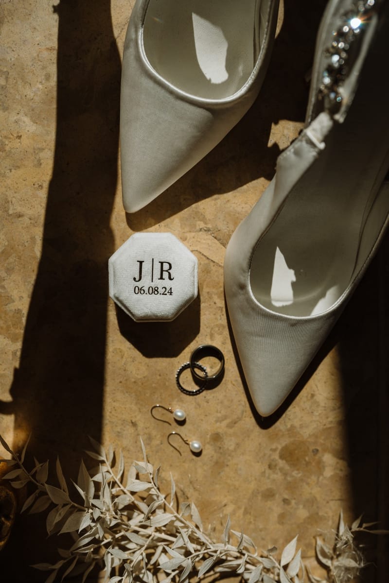 Reni & Jordan Wedding at the Cycladic Gem Villa Ios