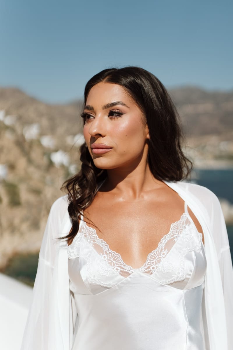 Reni & Jordan Wedding at the Cycladic Gem Villa Ios