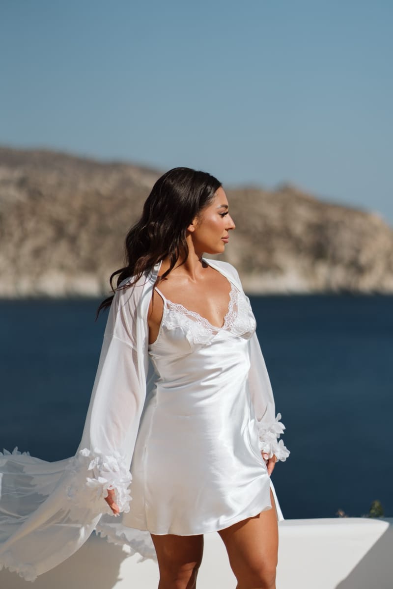 Reni & Jordan Wedding at the Cycladic Gem Villa Ios