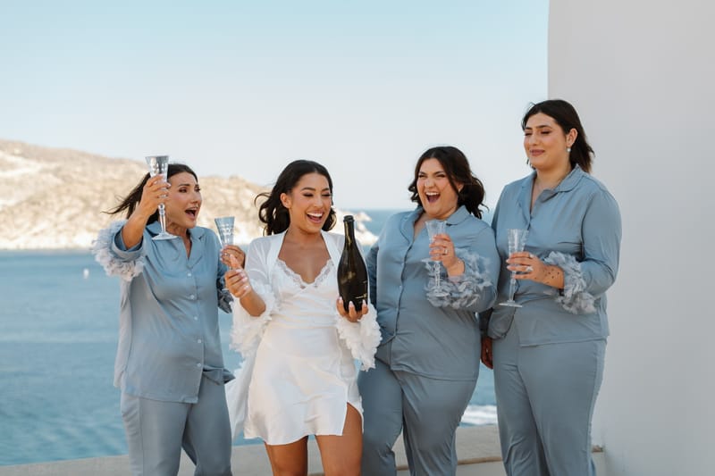 Reni & Jordan Wedding at the Cycladic Gem Villa Ios
