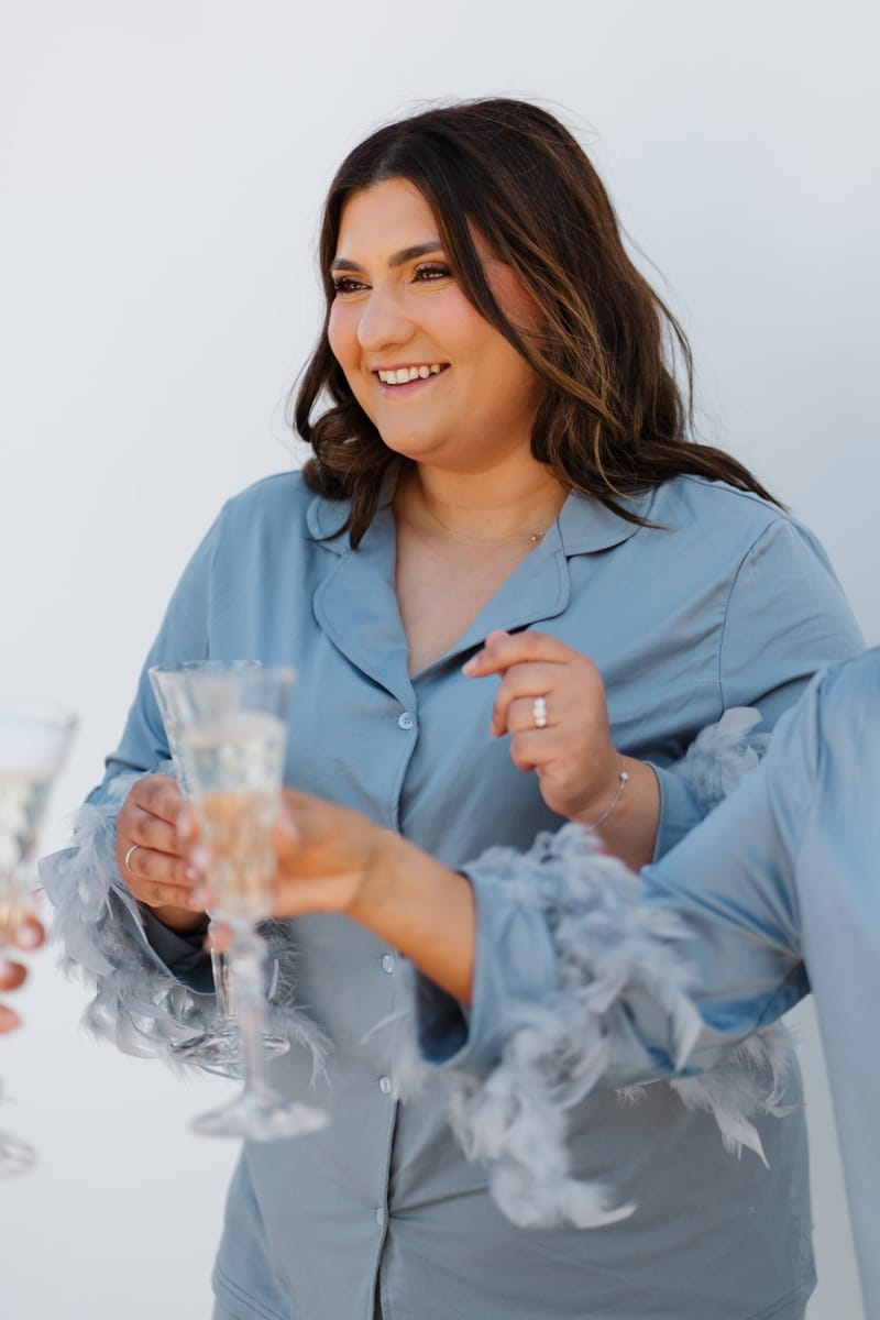 Reni & Jordan Wedding at the Cycladic Gem Villa Ios