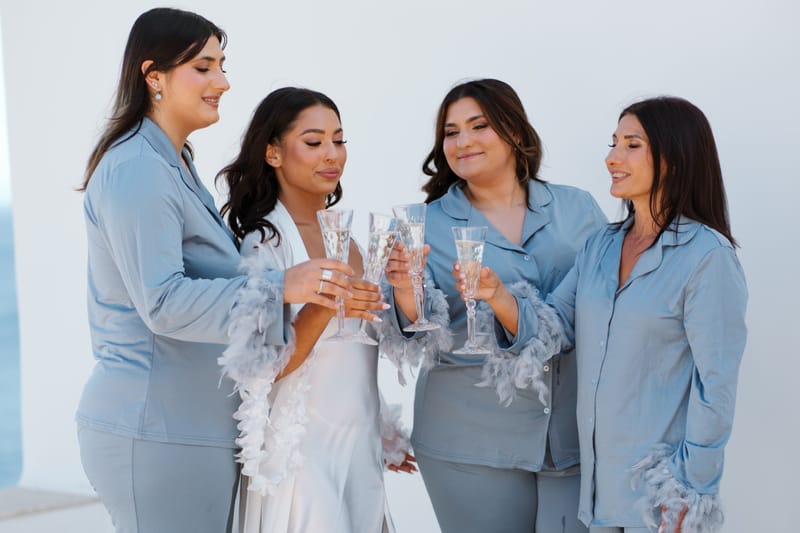 Reni & Jordan Wedding at the Cycladic Gem Villa Ios