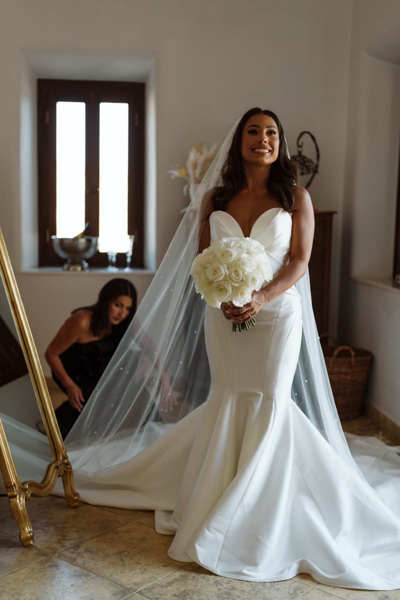 Reni & Jordan Wedding at the Cycladic Gem Villa Ios