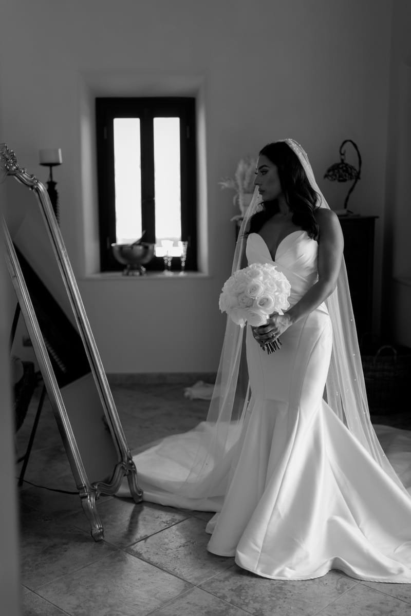 Reni & Jordan Wedding at the Cycladic Gem Villa Ios