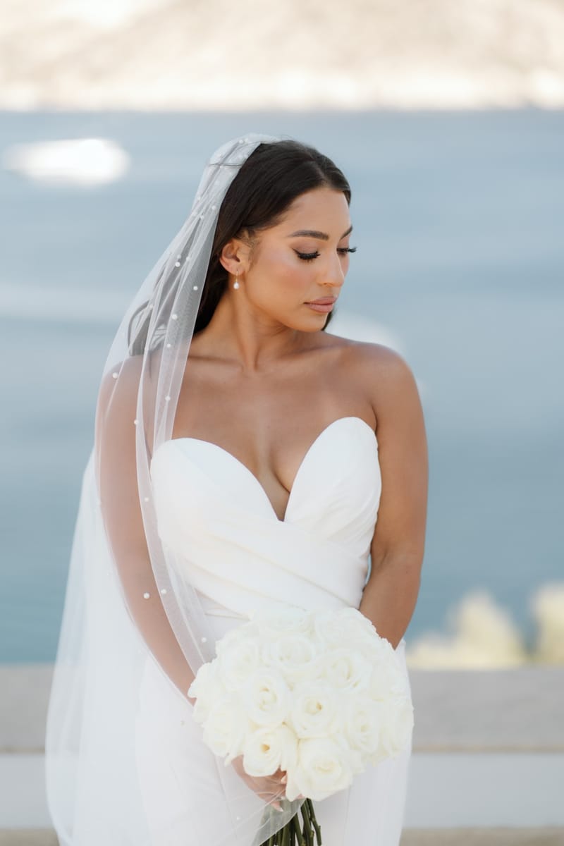 Reni & Jordan Wedding at the Cycladic Gem Villa Ios