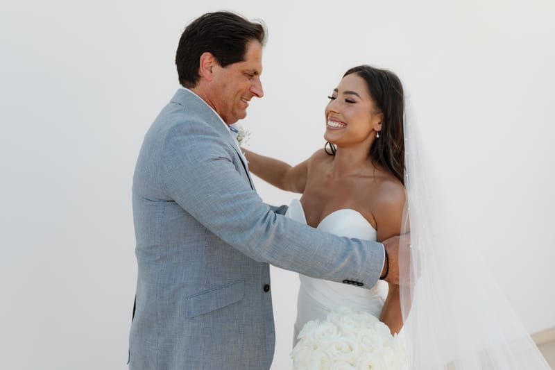 Reni & Jordan Wedding at the Cycladic Gem Villa Ios