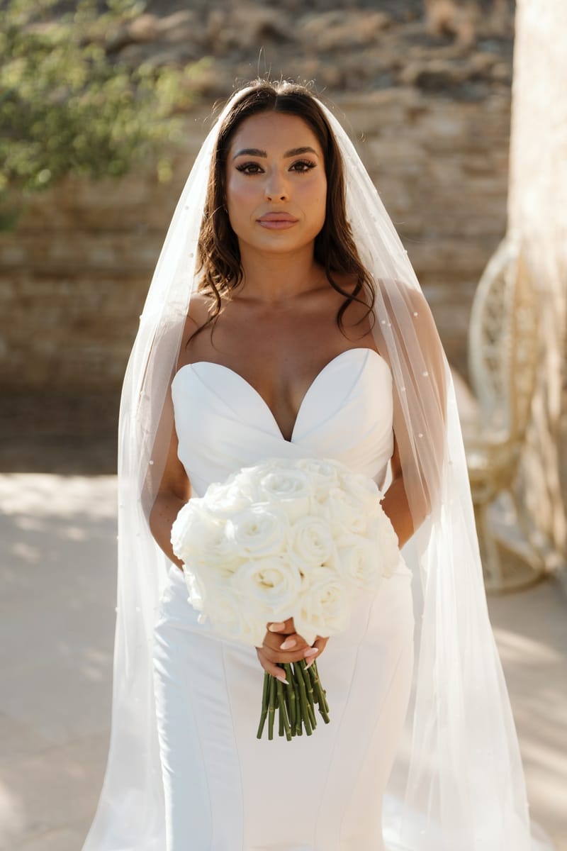 Reni & Jordan Wedding at the Cycladic Gem Villa Ios
