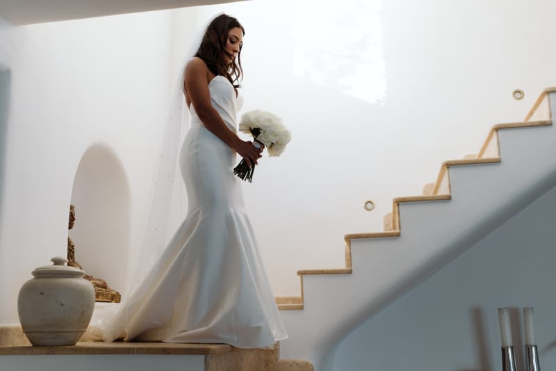 Reni & Jordan Wedding at the Cycladic Gem Villa Ios