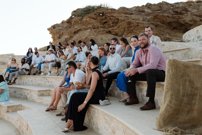 Reni & Jordan Wedding at the Cycladic Gem Villa Ios