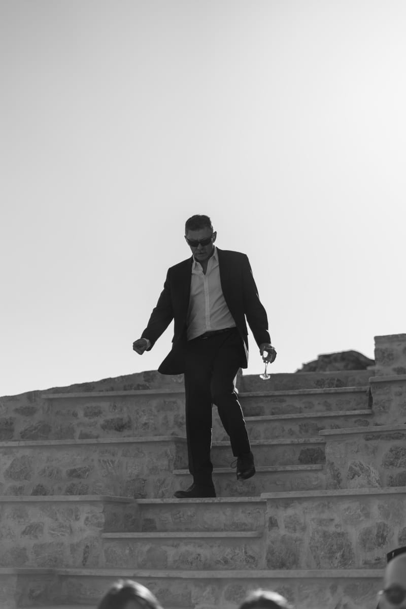 Reni & Jordan Wedding at the Cycladic Gem Villa Ios