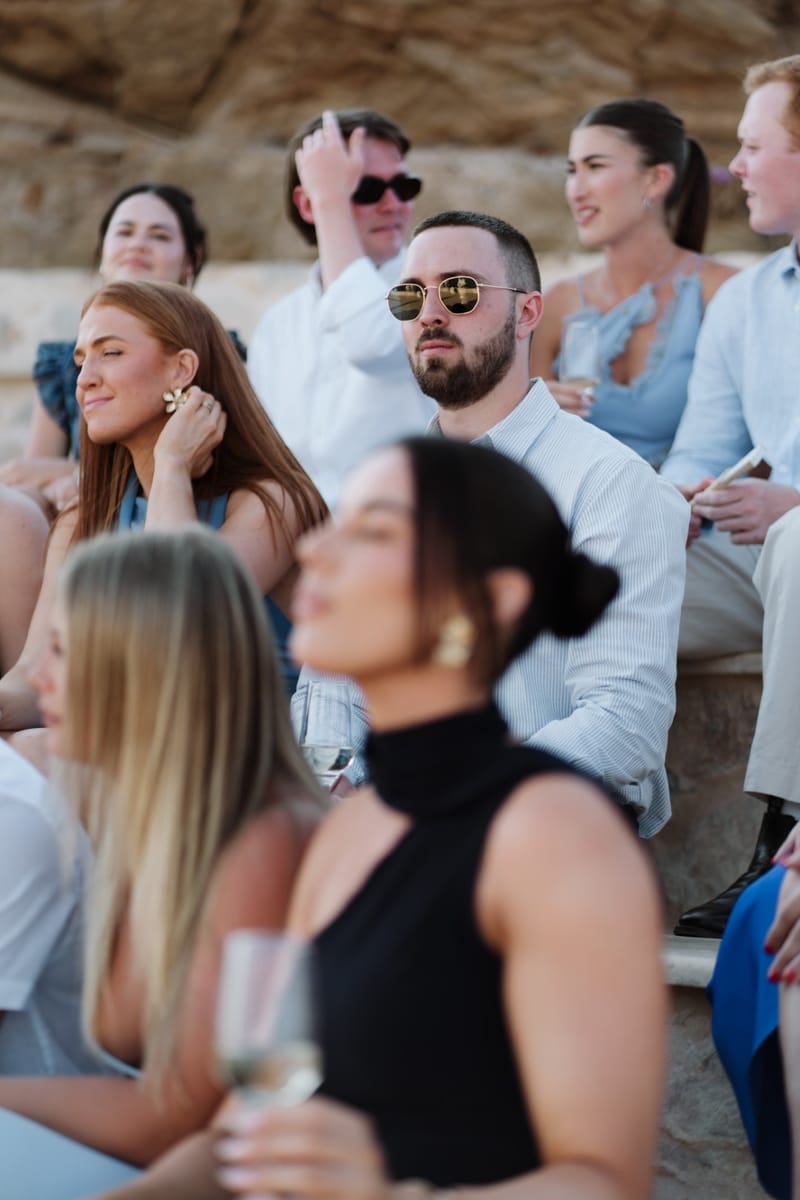 Reni & Jordan Wedding at the Cycladic Gem Villa Ios