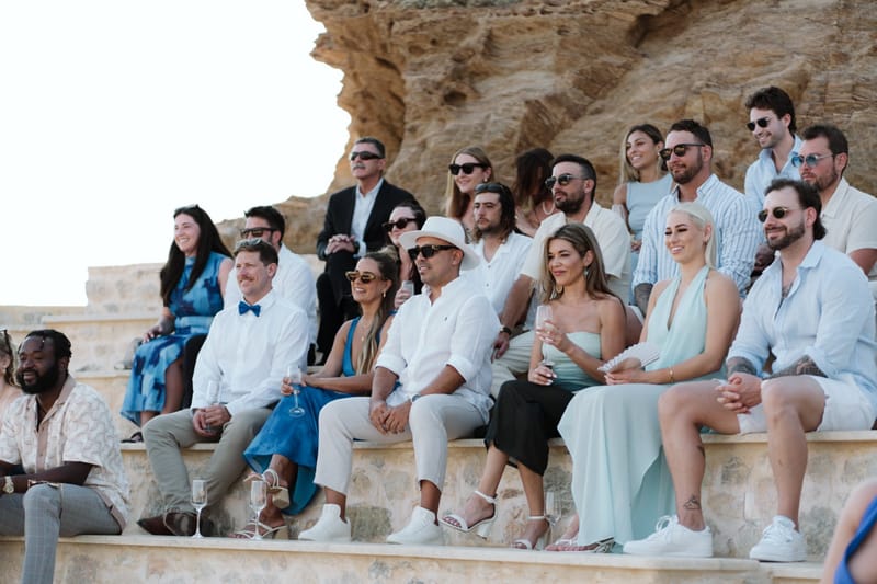Reni & Jordan Wedding at the Cycladic Gem Villa Ios